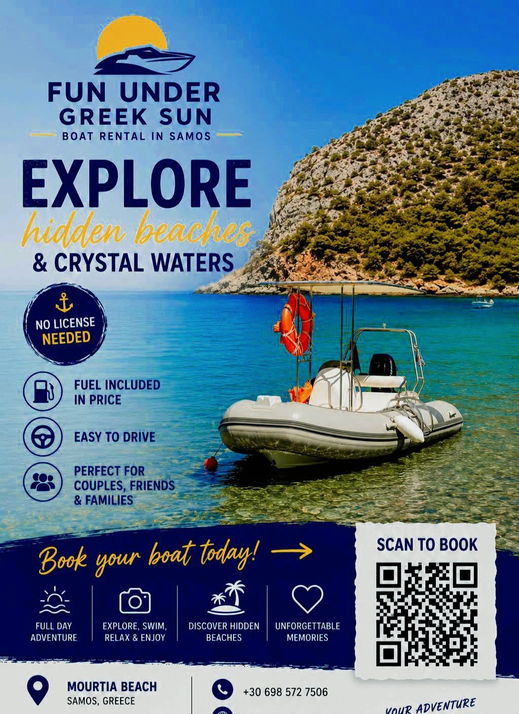 Greek Sun Boat Rental