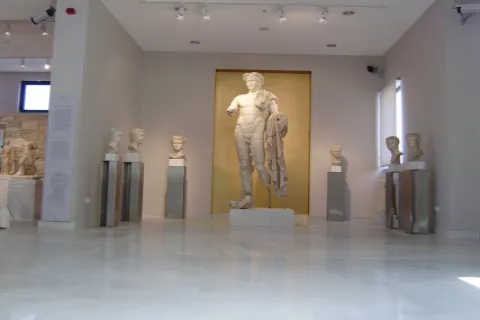 Das Archäologische Museum von Pythagorio mit Funden aus dem antiken Samos