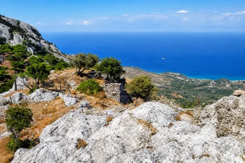 Castello di Loulouda vicino a Vourliotes, Samo