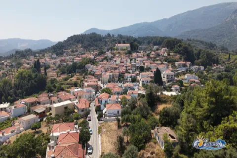 Κοινότητα Λέκκας Σάμου με πέτρινα σπίτια
