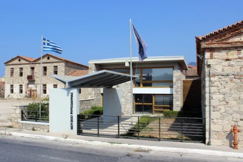 Μουσείο Βυρσοδεψίας Καρλοβάσου Σάμου – είσοδος παλιού ταμπάκικου