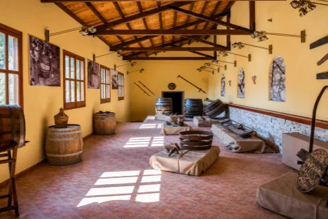 Samos Wine Museum in Malagari, Samos
