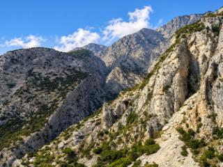 Vigla summit on Mount Kerkis in Samos at 1,443 metres